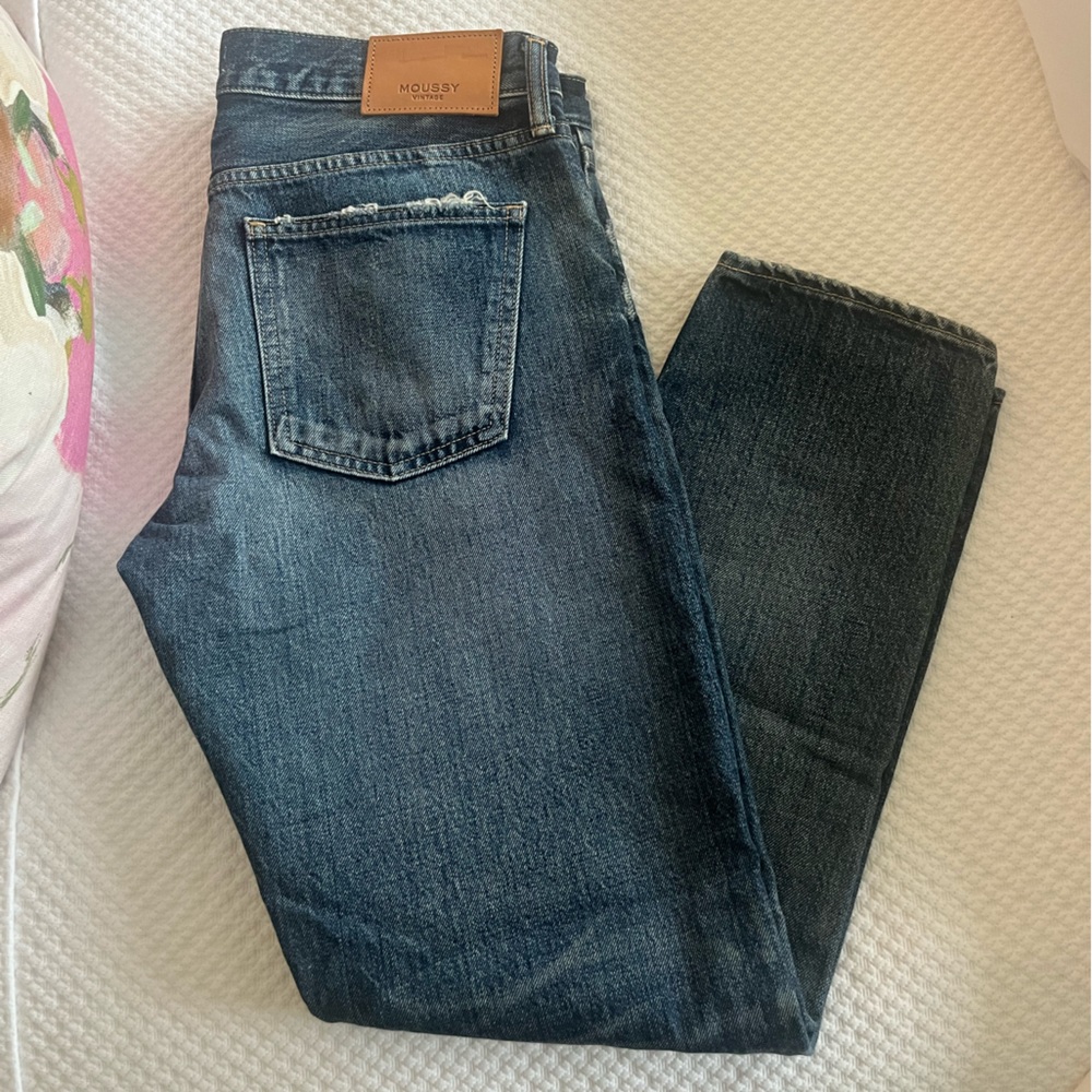 Moussy Vintage Wide Straight Jeans